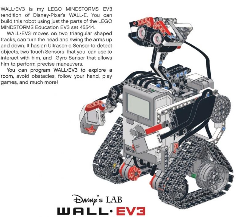 新版 EV3 WallE机器人 恐龙园