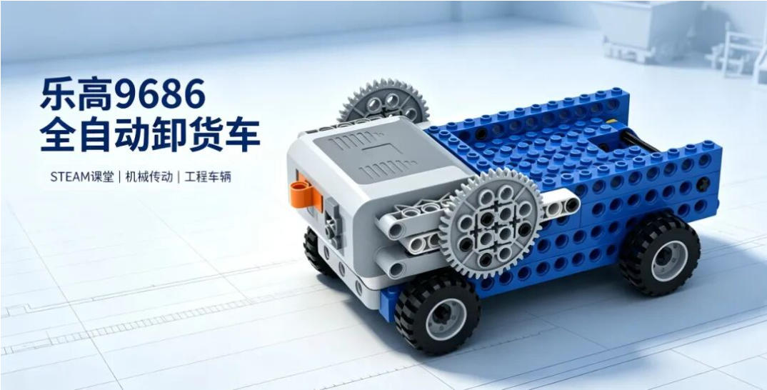 乐高 9686｜全自动卸货车